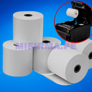 Papel contómetro térmico 80x80mm