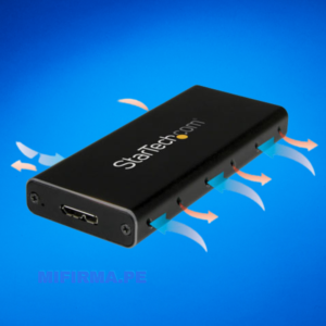 Caja Adaptador M.2 NGFF a USB 3.1 con Carcasa Protectora - Caja de SSD M.2 para SSDs M.2 SATA