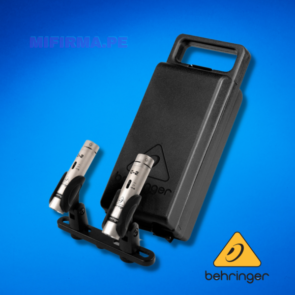 MICROFONO CONDENSADOR DE STUDIO BEHRINGER C - 2 PACK X2und - Imagen 2